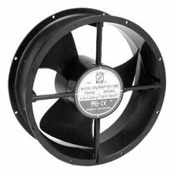 Fan Tubeaxial 115VAC Round - 254mm Dia Ball 547.0 CFM (15.32m³/min) 2 Wire Leads - Orion Fans