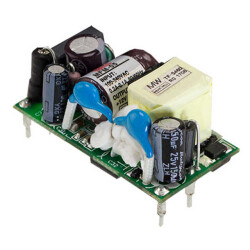 Open Frame AC DC Converters 1 Output 12V 420mA 80 ~ 264 VAC Input - MEAN WELL USA Inc.