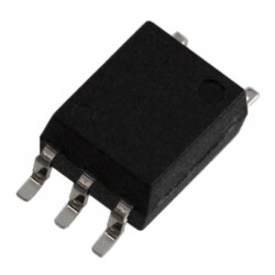Logic Output Optoisolator 10Mbps Push-Pull, Totem Pole 3750Vrms 1 Channel 30kV/µs CMTI 6-SO, 5 Lead - 1