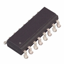Optoisolator Transistor Output 5000Vrms 4 Channel 16-SMD - 1