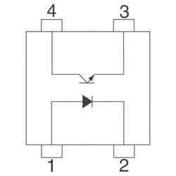 Optoisolator Transistor Output 5000Vrms 1 Channel 4-SMD - 2