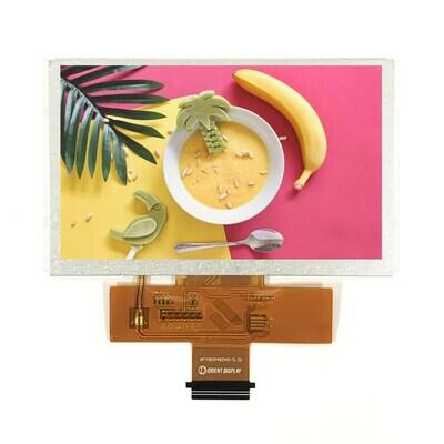 Graphic LCD Display Module Transmissive Red, Green, Blue (RGB) TFT - Color, IPS (In-Plane Switching) 24-Bit (RGB) 5