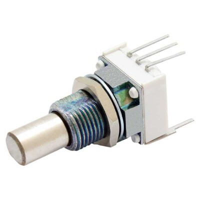 10k Ohm 1 Gang Linear Through Hole Potentiometer 1.0 Turns Cermet 1W PC Pins - 2