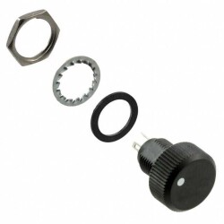 10k Ohm 1 Gang Linear Panel Mount Potentiometer 1.0 Turns Cermet 1W Solder Lug - Vishay Sfernice