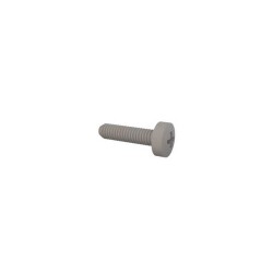 M2.5x0.45 Pan Head Machine Screw Phillips Drive Nylon - Essentra Components