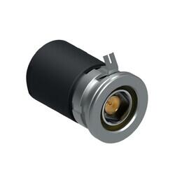 Panel Mounted Plug- for Ø11.3 mm Cables, Standard Core Series Broadcast - Fischer Connectors