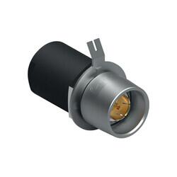 Panel Front Mounted Receptacle - for Ø11.3 mm Cables, Standard Core Series Broadcast - Fischer Connectors