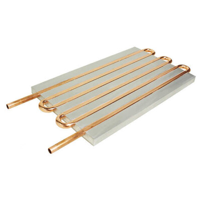 Passive, Cold Plate 400 W 0.50 - 2.00GPM (1.9-7.6LPM) 0.008°C/W @ 2.0 GPM - 1