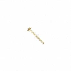 PC Pin Terminal Connector Through Hole Gold 0.012