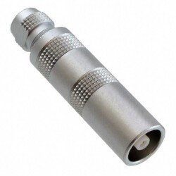 NIM-CAMAC CD/N 549 Connector Receptacle, Female Socket 50 Ohms Free Hanging (In-Line) Solder - LEMO