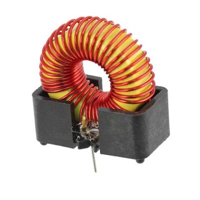 100 µH Unshielded Toroidal Inductor 2.6 A 100mOhm Max Radial, Vertical (Open) - 1
