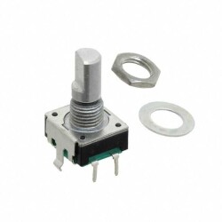 Rotary Encoder Mechanical 24 Quadrature (Incremental) Vertical - Bourns Inc.
