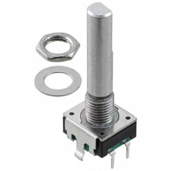 Rotary Encoder Mechanical 24 Quadrature (Incremental) Vertical - Bourns Inc.