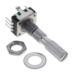 Rotary Encoder Mechanical 24 Quadrature (Incremental) Vertical - Bourns Inc.