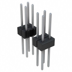 Connector Header Through Hole 72 position 0.100