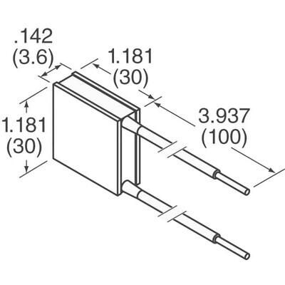 Peltier Module 33.4W @ 27°C 4 A 80°C - 2