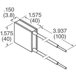 Peltier Module 75.0W @ 27°C 8.5 A 80°C - CUI Devices (1)