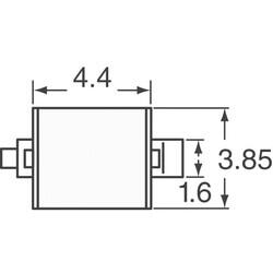 Photodiode 850nm 20ns 120° 2-SMD, Gull Wing - 3