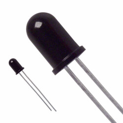 Phototransistors 880nm Top View Radial, 5mm Dia (T 1 3/4) - onsemi