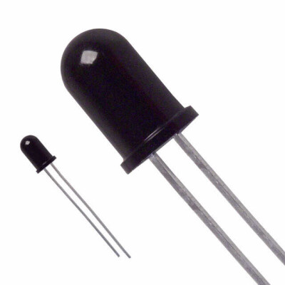 Phototransistors 880nm Top View Radial, 5mm Dia (T 1 3/4) - 1