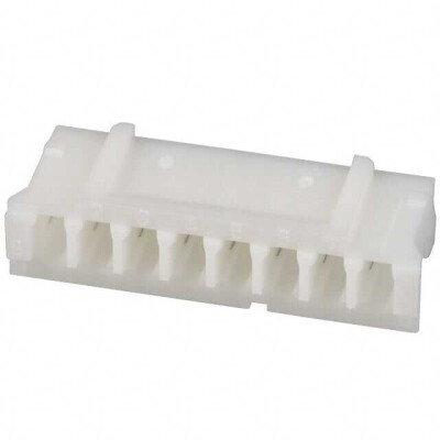8 Rectangular Connectors - Housings Receptacle Natural 0.079