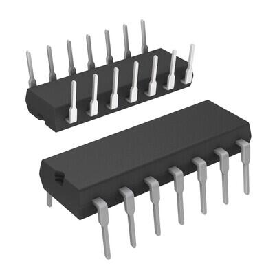 PIC series Microcontroller IC 8-Bit 20MHz 7KB (4K x 14) FLASH 14-PDIP - 1