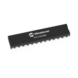 PIC PIC® XLP™ 16F Microcontroller IC 8-Bit 32MHz 28KB (16K x 14) FLASH 28-SPDIP - Microchip Technology