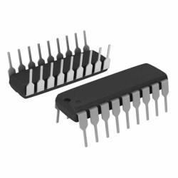 PIC PIC® 16F Microcontroller IC 8-Bit 20MHz 7KB (4K x 14) FLASH 18-PDIP - 1