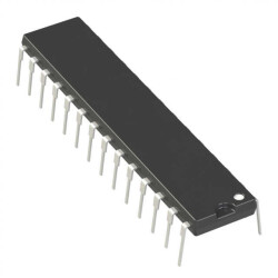 PIC PIC® XLP™ 18K, Functional Safety (FuSa) Microcontroller IC 8-Bit 64MHz 16KB (8K x 16) FLASH 28-SPDIP - Microchip Technology