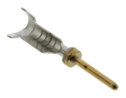 Pin Contact Gold Crimp 16-20 AWG Stamped - ITT Cannon, LLC