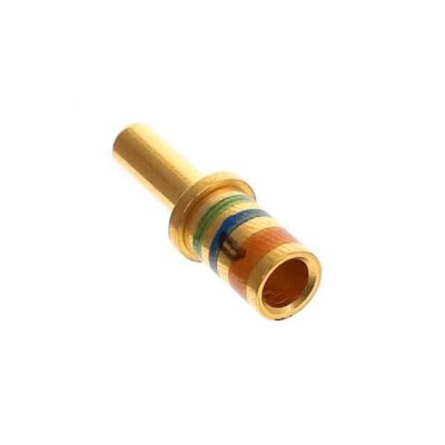 Pin Contact 12-14 AWG Size 12 Crimp Gold - 1