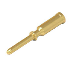 Pin Contact Size 1.0mm Crimp Gold - TE Intercontec