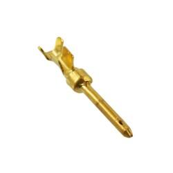 Pin Contact Gold Crimp 20-24 AWG Stamped - 1