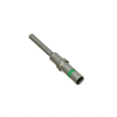 Pin Contact Nickel Crimp 14 AWG Power, Machined - 1