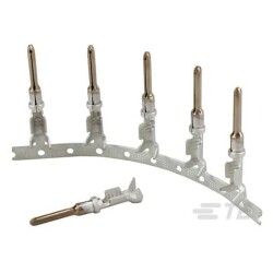 Pin Contact Tin 18-20 AWG Crimp Stamped - TE Connectivity AMP Connectors