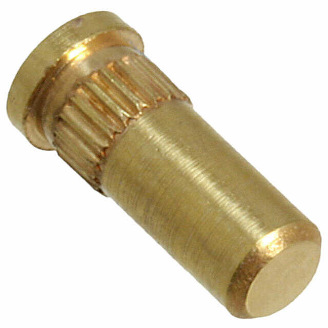  Pin Receptacle Connector 0.035" ~ 0.041" (0.89mm ~ 1.05mm) No Tail Press-fit, Knurled