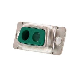 Plug for Female and Male Contacts Housing D-Sub, Combo Connector 2 (Power) Position - 1