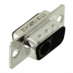 Plug for Male Contacts Housing D-Sub, Combo Connector 2 (Coax or Power) Position - Molex
