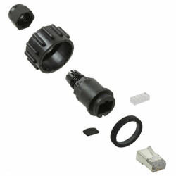 Plug Modular Connector 8p8c (RJ45, Ethernet) Position Shielded Cat5e IDC - Molex