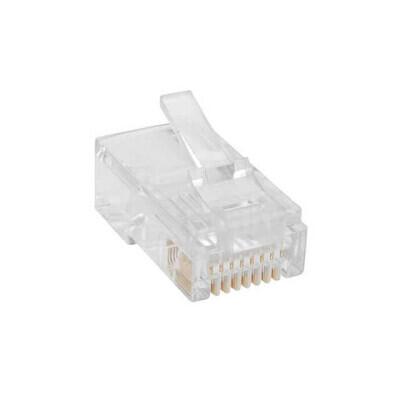 Plug Modular Connector 8p8c (RJ45, Ethernet) Position Unshielded Cat5e IDC - 1