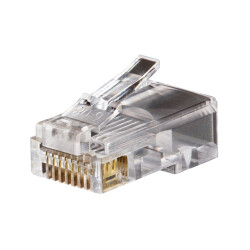 Plug Modular Connector 8p8c (RJ45, Ethernet) Position Unshielded Cat5e IDC 50/PK - Klein Tools, Inc.