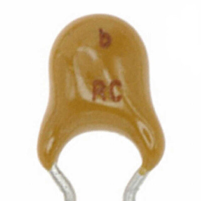 Polymeric PTC Resettable Fuse 90V 100 mA Ih Through Hole Radial, Disc - 1