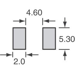 Polymeric PTC Resettable Fuse 24V 3.3 A Ih Surface Mount 2920 (7351 Metric), Concave - 2