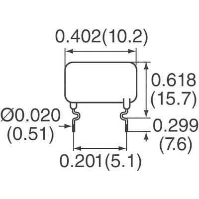 Polymeric PTC Resettable Fuse 30V 1.85 A Ih Through Hole Radial, Disc - 2