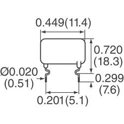 Polymeric PTC Resettable Fuse 30V 2.5 A Ih Through Hole Radial, Disc - 2
