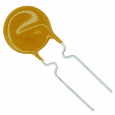 Polymeric PTC Resettable Fuse 60V 750 mA Ih Through Hole Radial, Disc - 1