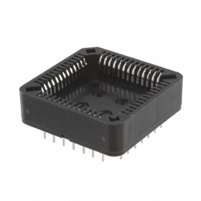 52 (4 x 13) Pos PLCC Socket Tin Through Hole - 1