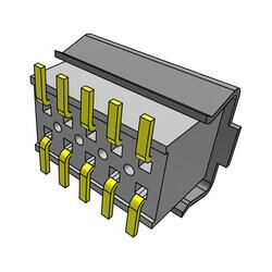 10 Position Receptacle Connector 0.039