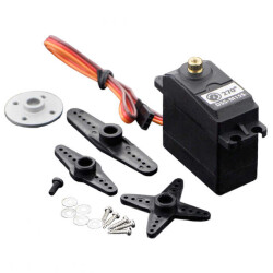 Positional Rotation DC Motor Servomotor, RC (Hobby) 6VDC - DFRobot