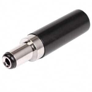  Power Barrel Connector Plug 2.50mm Id (0.098"), 5.50mm Od (0.217") Free Hanging (ın-line)